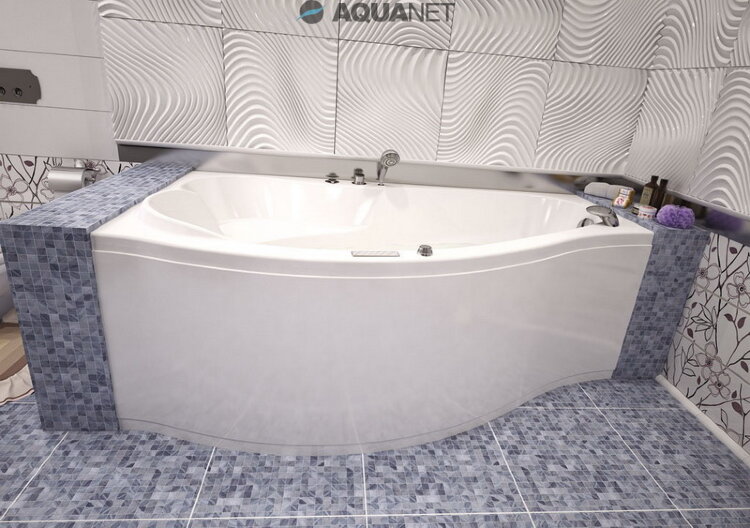Ванна AQUANET PALMA 170x90/60 L/R