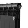 Радиатор биметаллический Royal Thermo BiLiner 500 12 секции Noir Sable