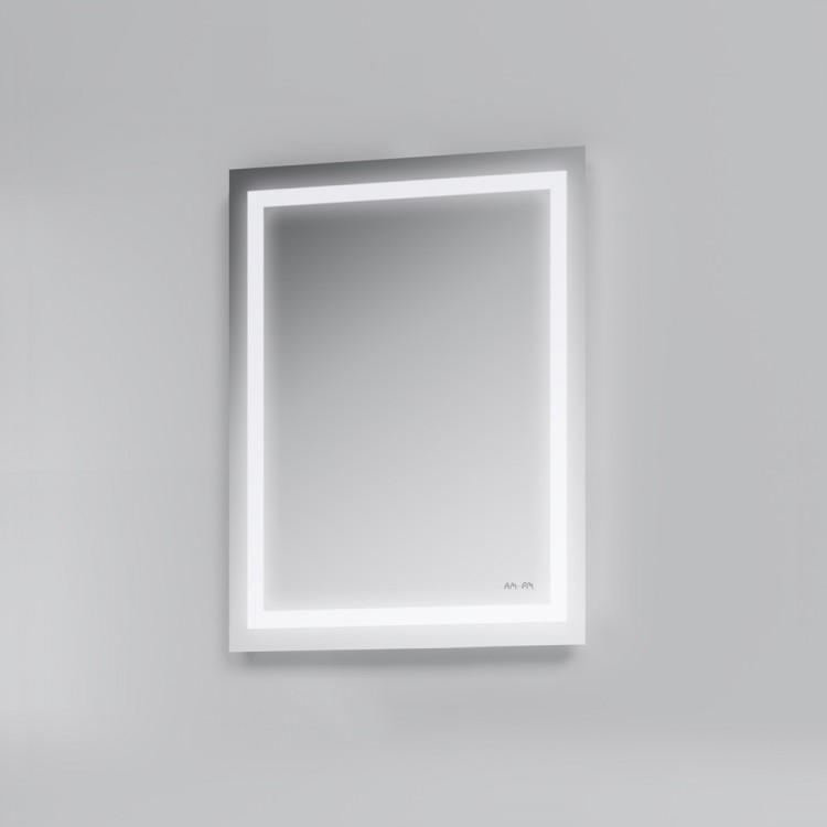 Зеркало AM.PM Gem M91AMOX0551WG с LED-подсветкой 55 см