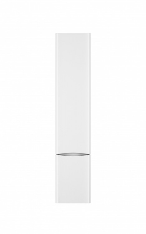 Шкаф-пенал AM.PM Gem M80CHR0356WG 35 см подвесной, правый, белый глянец