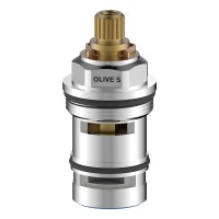 Дивертор OLIVES OL DC22R20M керамический (металл)