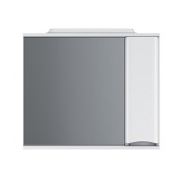 Зеркальный шкаф AM.PM Like M80MPR0801WG 80 см, с подсветкой, правый, белый