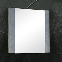 Шкаф-зеркало Onika СТОУН 70 ателье светлое 207033