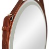 Зеркало Millenium LED D650 коричневое