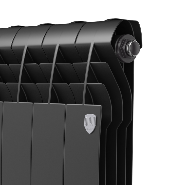 Радиатор биметаллический Royal Thermo BiLiner 500 6 секции Noir Sable