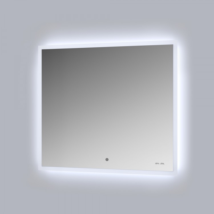 Зеркало AM.PM Spirit 2.0 M71AMOX0801SA 80 см с LED-подсветкой и системой антизапотевания, ИК-сенсор