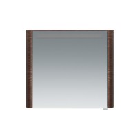 Зеркальный шкаф AM.PM Sensation M30MCL0801TF 80 см левый, с подсветкой, табачный дуб
